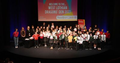 West Lothian school pupils battle it out for cash prize in Dragons' Den challenge