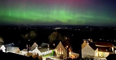 Spectacular skies as stargazers snap stunning Northern Lights over Stirling