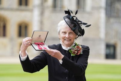 US Air Force base secretary, 81, becomes MBE after 63 years of service
