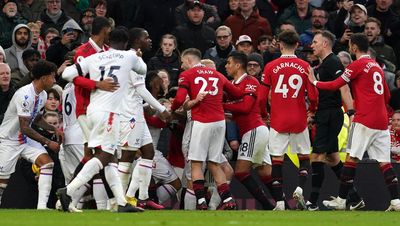 Man Utd and Crystal Palace both fined £55,000 for failing to control players