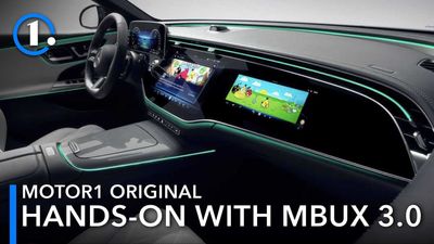 Hands On With Mercedes' New Third-Gen MBUX Infotainment With Android Apps