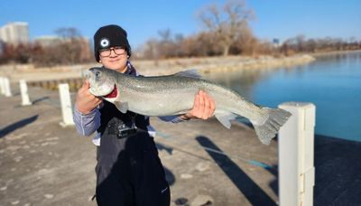 Midwest Fishing Report: Coho, steelhead, perch, lakers, browns, receding ice, Chicago fishing