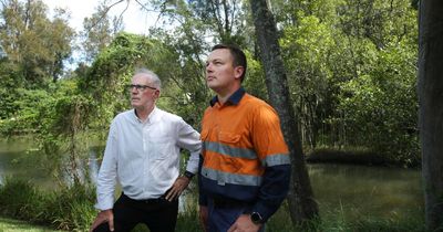 Resident speaks out about mine discharge into Lake Macquarie creek