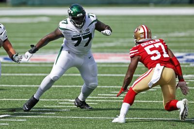 Jets not ready to announce if they will exercise fifth-year option on Mekhi Becton