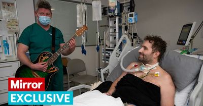 Music-loving intensive care doctor put smile on patients' faces with guitar skills