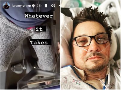 ‘Whatever it takes’: Jeremy Renner posts workout recovery video two months after snow plough accident