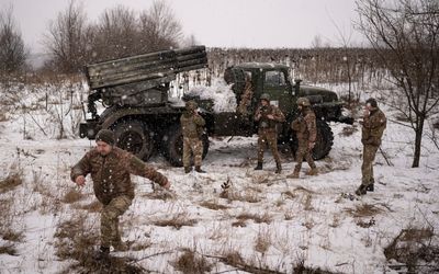 Russian forces hammer Ukraine’s Bakhmut