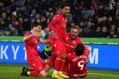 Blackburn upset Leicester to join Premier League trio in FA Cup quarter-finals