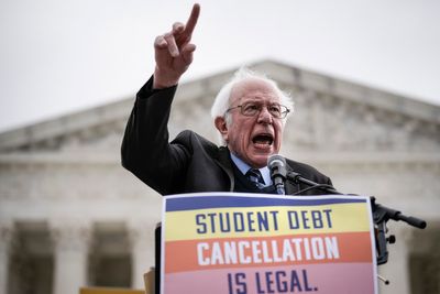 Bernie Sanders says Americans shouldn’t face ‘financial ruin’ to ‘get a damn education’ in Supreme Court speech