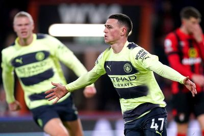 Pep Guardiola hails ‘flabbergasting’ Phil Foden after FA Cup double