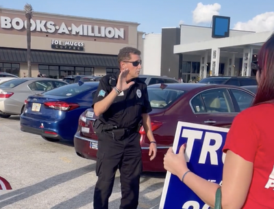 DeSantis team accused of threatening Trump fans with police outside of book signing: ‘And the battle begins’