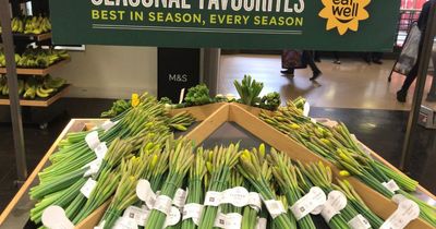 M&S apologises after displaying flowers next to vegetables in stores