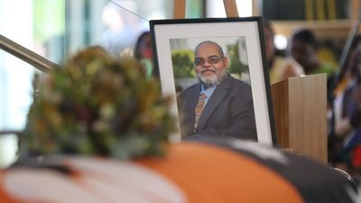 Late NT Parliament politician Lawrence Costa farewelled at state funeral service in Darwin