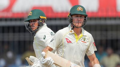 Australia leads India by 47 runs as 14 wickets fall on first day of third Test in Indore