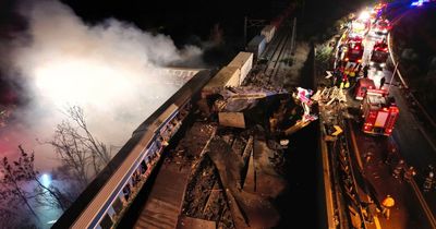 Many people dead after train crash near Greek City of Larissa