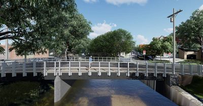 Building a $5m bridge to get over Wallsend flooding