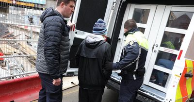 Gardai vow to tackle street level dealers operating in Dublin as we witness 15 arrests in one day