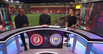 Roy Keane leaves Laura Woods speechless with "sexy" comment during ITV coverage