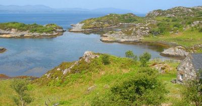 Remote Scottish island with just two residents has dream jobs for keen couple