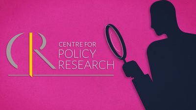 Government suspends Centre for Policy Research’s FCRA licence
