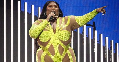 Lizzo wows fans in high-cut leotard with see-through panels as she performs in Berlin