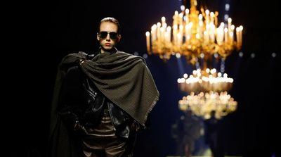 Saint Laurent Hits Paris Catwalk with Broad-Shouldered Glamour