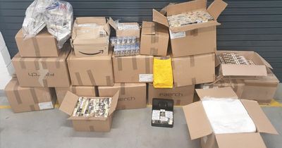 £400,000 haul seized after Vauxhall spotted