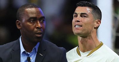 Andy Cole dismisses bleak Cristiano Ronaldo theory after "sad" Man Utd admission