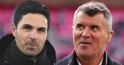 Mikel Arteta in full agreement with Roy Keane after William Saliba and Gabriel spat