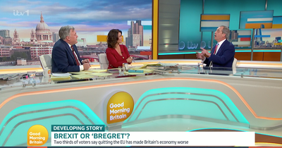 GMB's Ed Balls asks Nigel Farage 'can't you just retire now' amid Brexit backlash