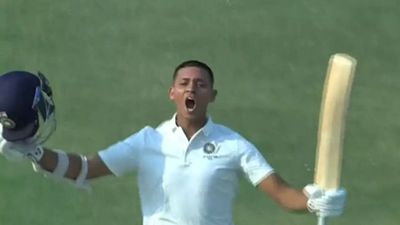 Irani Cup: Yashasvi Jaiswal hits double ton to guide Rest of India to 381/3 on Day 1