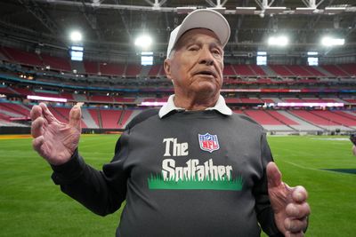 The groundskeeper known as The Sodfather blasted Super Bowl 57’s poor field conditions