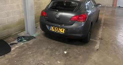 Concern after 'insane' damage caused to cars in Nottingham flats car park