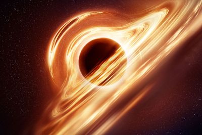 Astronomers eye a "runaway" black hole