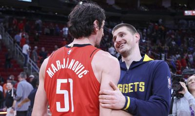 Nikola Jokic and Boban Marjanović shared the most heartwarming moment together