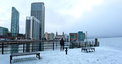 BBC Weather forecasts seven days of snow and sleet for Liverpool