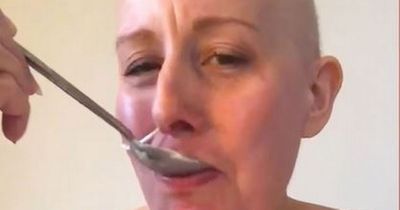 Woman who couldn't swallow began 'preparing' after terminal diagnosis