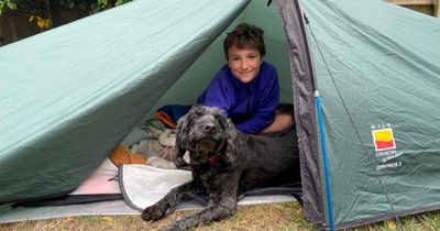 Hero boy, 13, raises more than £700,000 after sleeping outside in a tent for three years