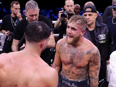 Jake Paul opens up on locker-room meeting with Tommy Fury after defeat by Briton