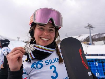Aussie Baff wins world champs snowboard cross silver