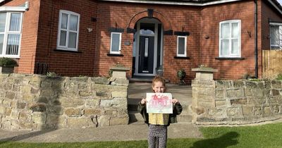 Grandad struggling to flog £415k home uses doodle by granddaughter as Rightmove image