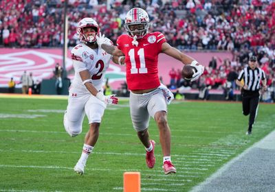 One analysts thinks Ohio State’s Jaxon Smith-Njigba is the sixth best receiver available in the NFL draft