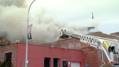 Buffalo firefighter trapped after partial building collapse