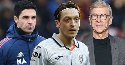 Mesut Ozil already proven wrong over damning Mikel Arteta and Arsene Wenger message