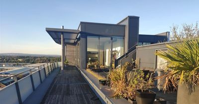 Penthouse apartment in sought-after Trafford town with its own 360 degree rooftop terrace