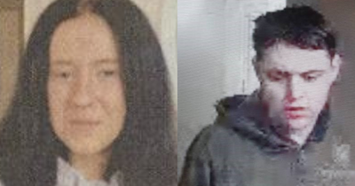 Police searches launched for missing teenage girl and man from Lanarkshire