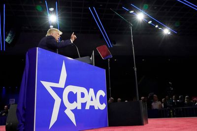 Trump set to headline diminished gathering of conservatives