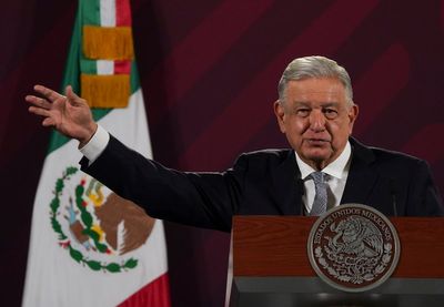 Activist appears targeted at Mexican president's press brief