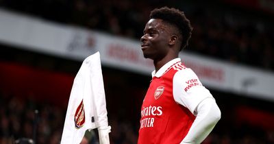 Bukayo Saka stakes his case for Player of the Year as Arsenal go five points clear