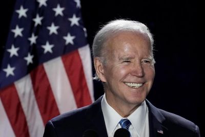 Joe Biden rallies Democrats in glimpse of possible re-election campaign